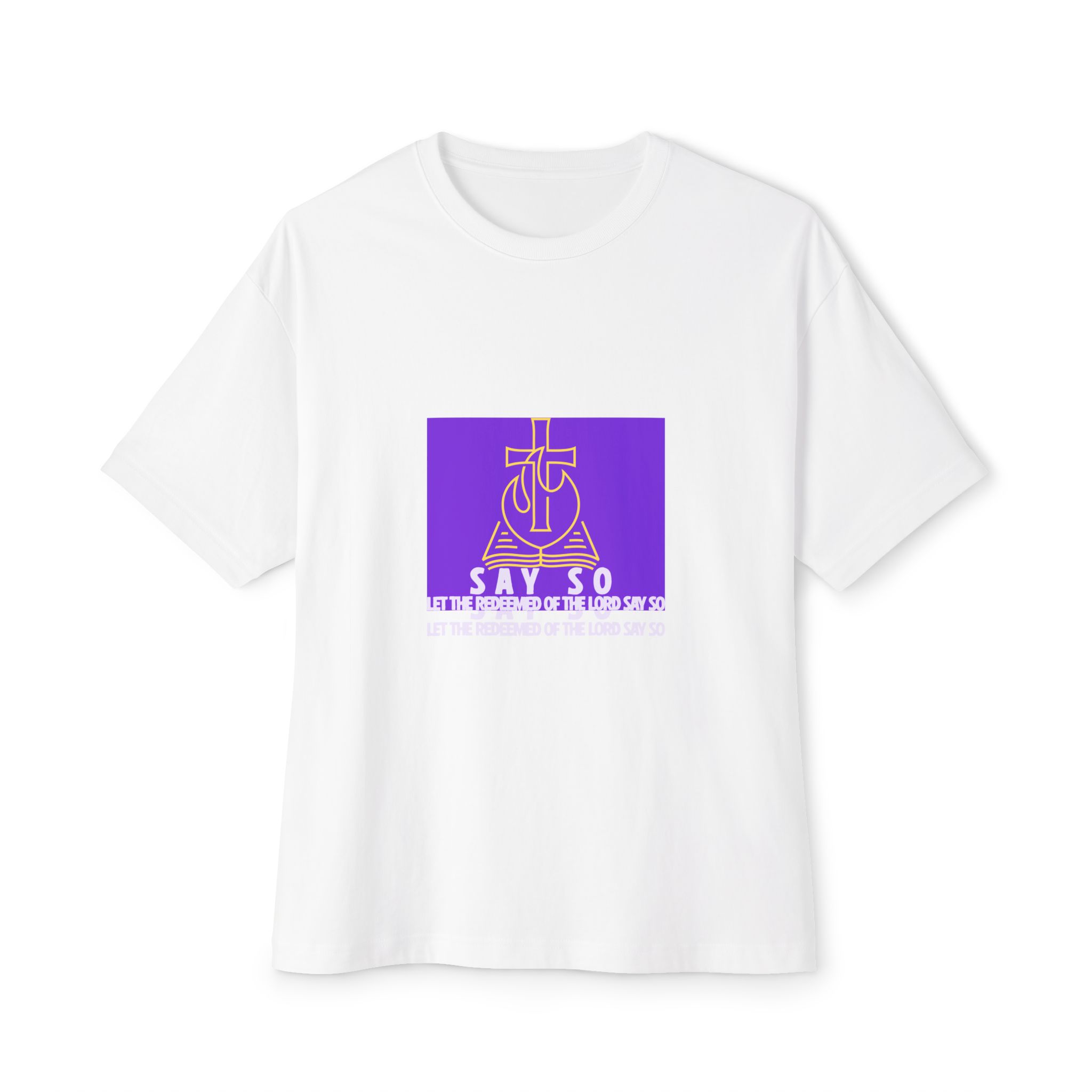 Unisex Oversized Boxy Tee